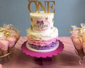 Crown Cake Topper (Princess Party, Princess Birthday, Princess Decorations)