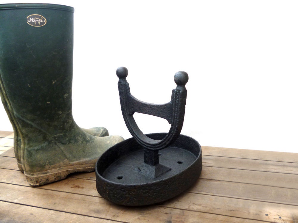 Boot Scraper Vintage Cast Iron Boot Scraper Decorative