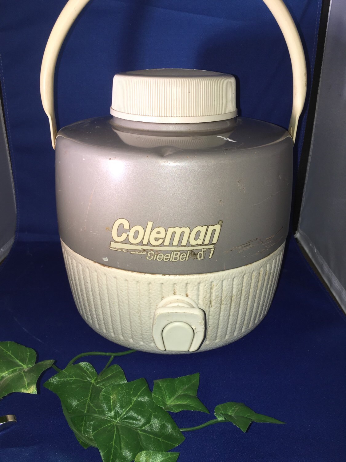 Coleman Steel Gray Thermos Jug 1 Gallon Cooler Jug With Spout