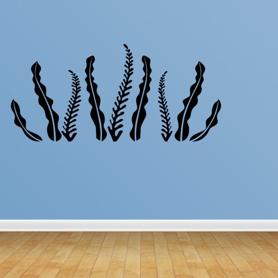 Items similar to Seaweed Wall Decals Children Wall Decals Nursery