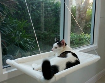 Window Cat Bed, Cat Bed, Cat Cot, Cat Hammock, Pets Bed, Small Pets Hammock, Cat Furniture, Modern Cat Bed, EXPRESS SHIPPING.