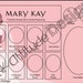 Mary Kay tray insert Repair Set