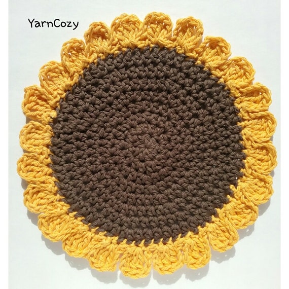 kitchen gifts crochet Kitchen, Wedding, Sunflower Housewarming Kitchen Gifts, Gift, Crochet