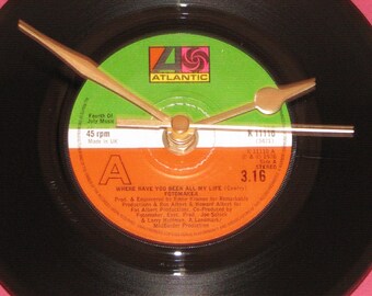 Fotomaker where have you been all my life 7" vinyl record clock