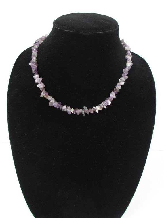Amethyst Chip Necklace