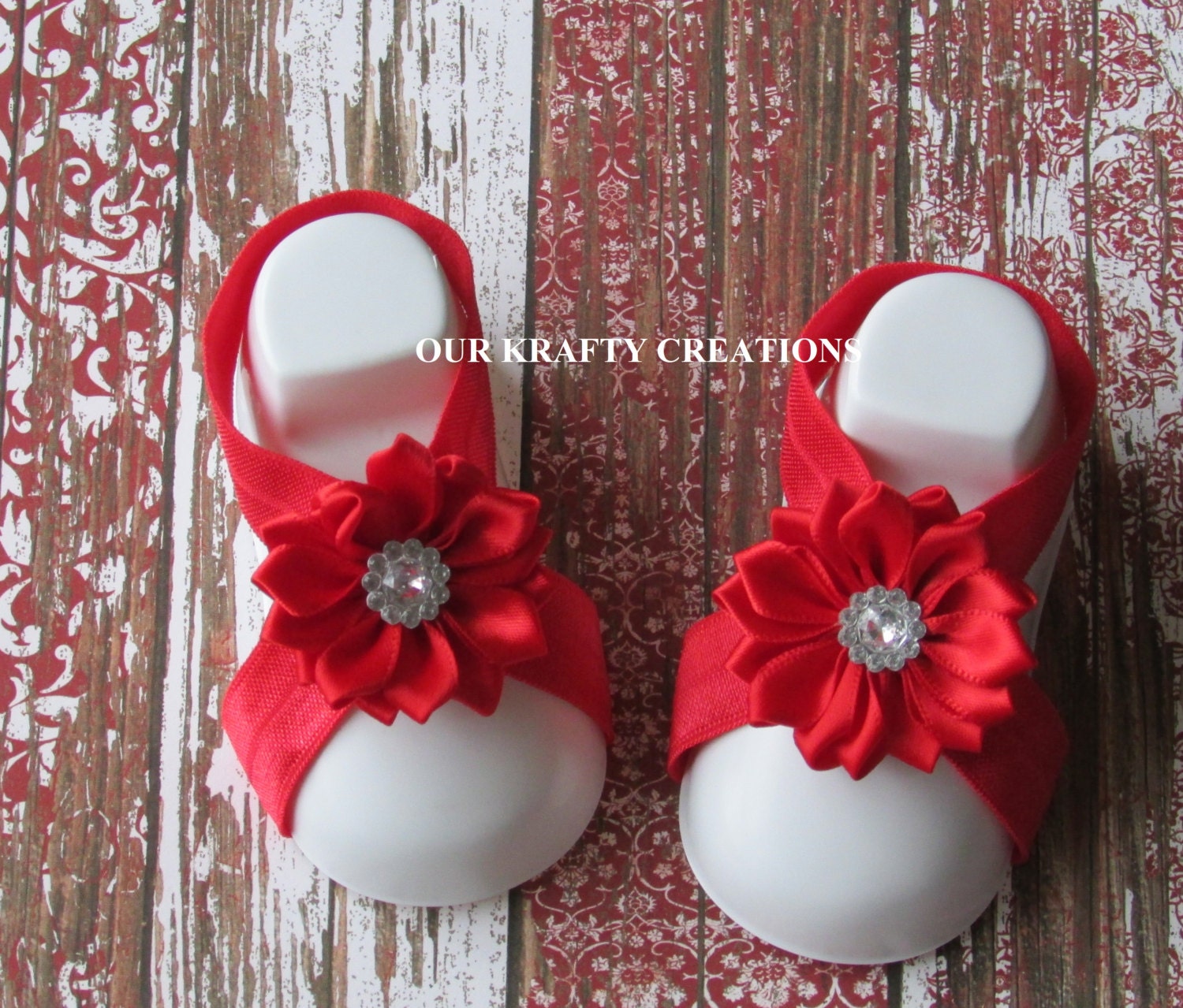 Girl Baby Sandal Baby Girl Sandal Toddler by OurKraftyCreations