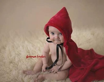 Little Red Riding Hood cape,photography prop,newborn,sitter,story book