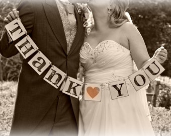 Thank You Photo prop/Danke/Hochzeit /Merci/Mariage/Wedding Banner/thank you sign/photo booth/wedding sign/wedding decoration/Thank You photo