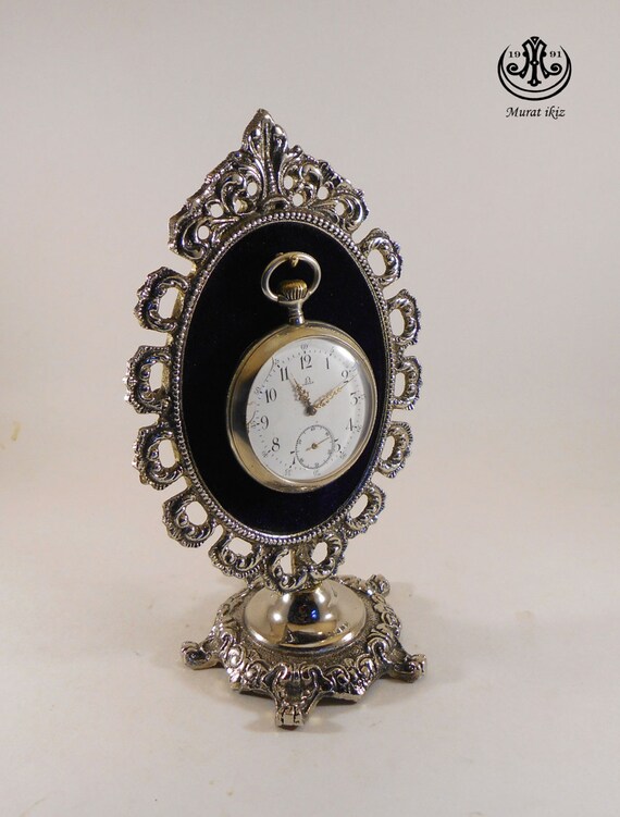 Vintage Brass Pocket Watch Stand/Holder