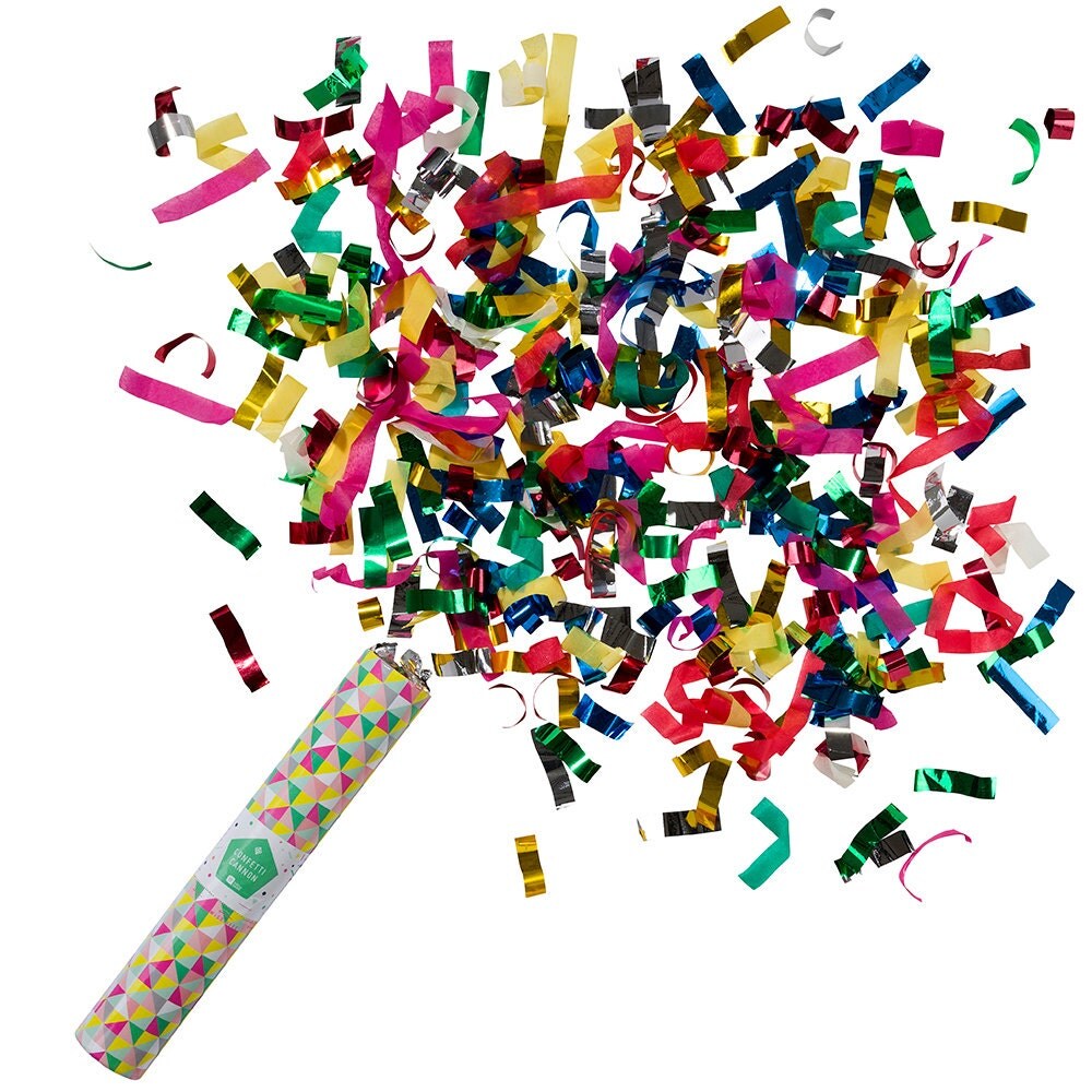 SALE Confetti Cannon Party Poppers Confetti Popper