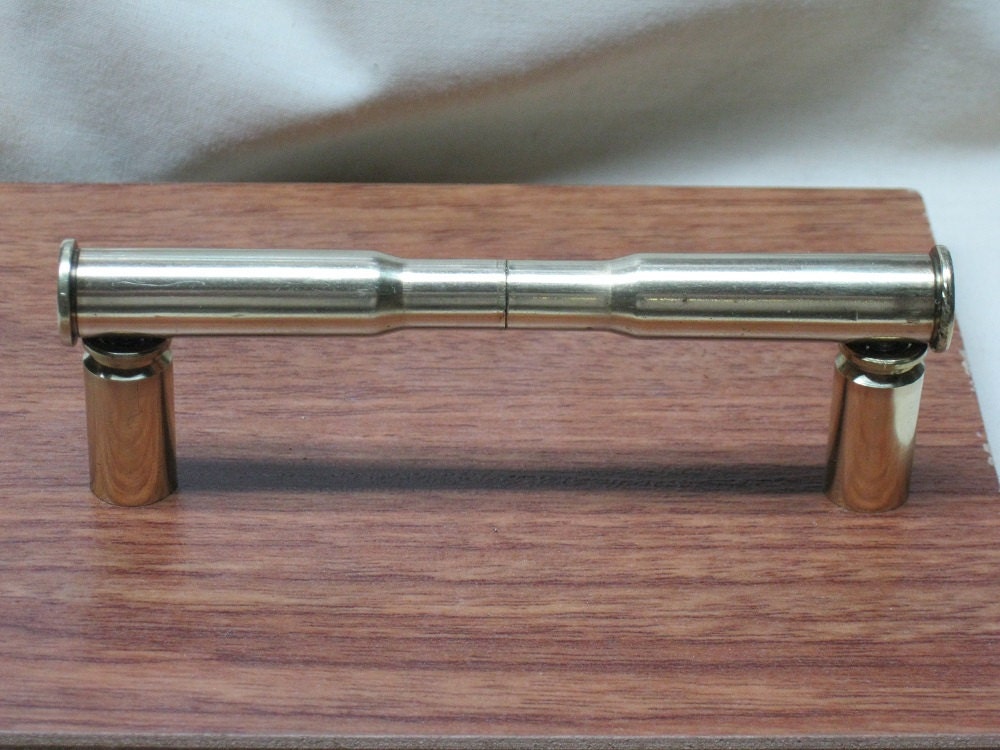 Bullet Drawer Door Handle Pull DOUBLE by EverythingBullets
