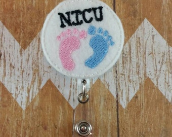 NICU badge reel, nurses badge reel, baby nurse badge reel, NICU nurse badge reel, labor and delivery badge reel, badge reel