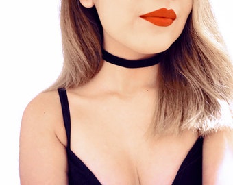 Black Velvet Choker, Black Choker, Choker Necklace , Choker, Choker Necklace, Thin Velvet Choker