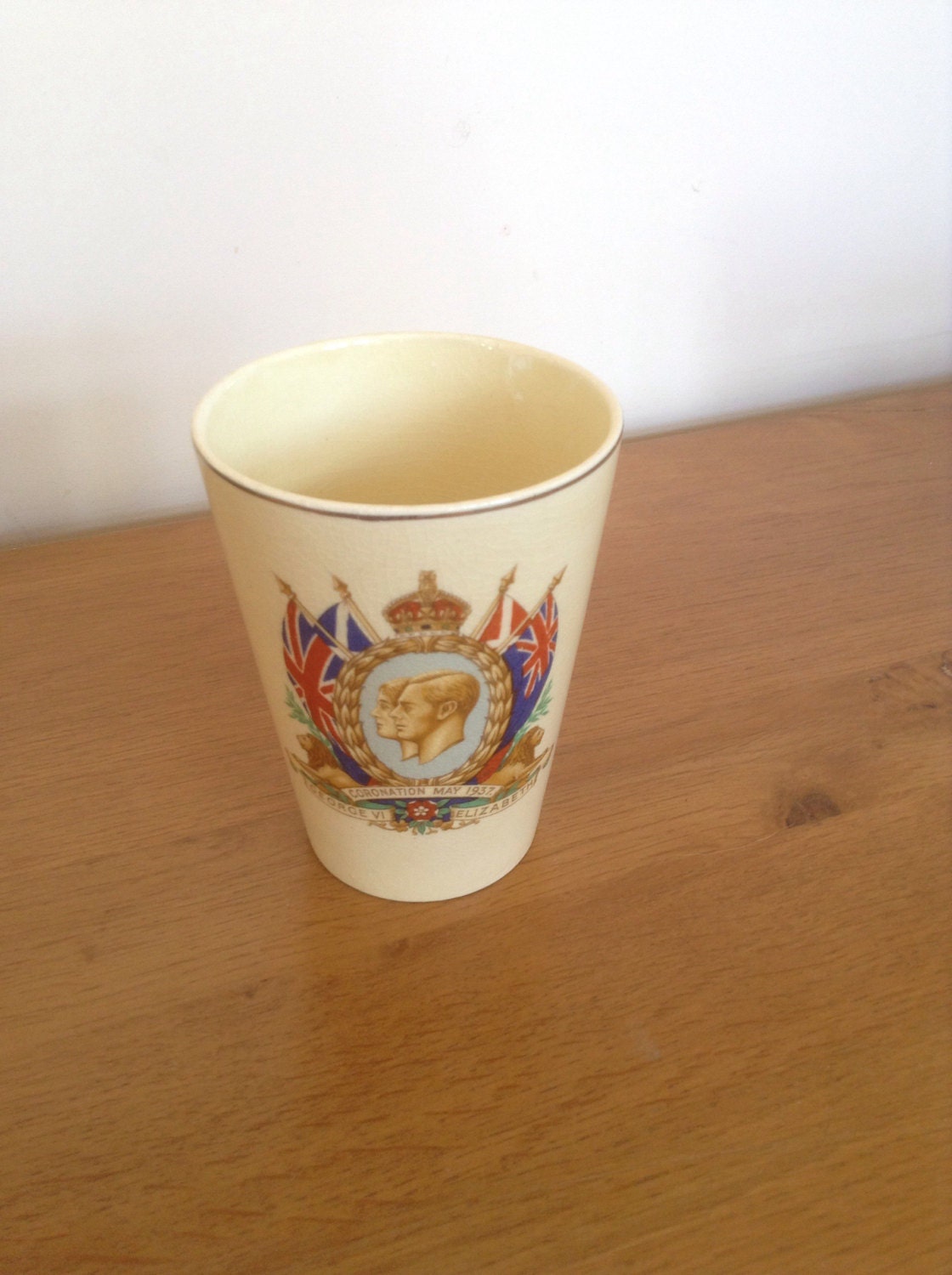 1937 coronation mug