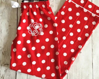 Monogram Pj pants, Pajama Pants, Lounge Pants