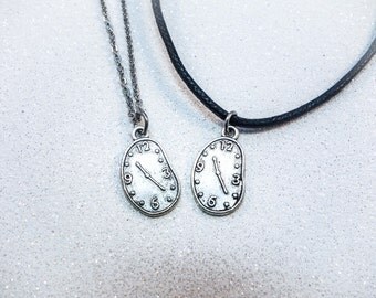 Salvador Dali Melting Clock Choker OR Necklace