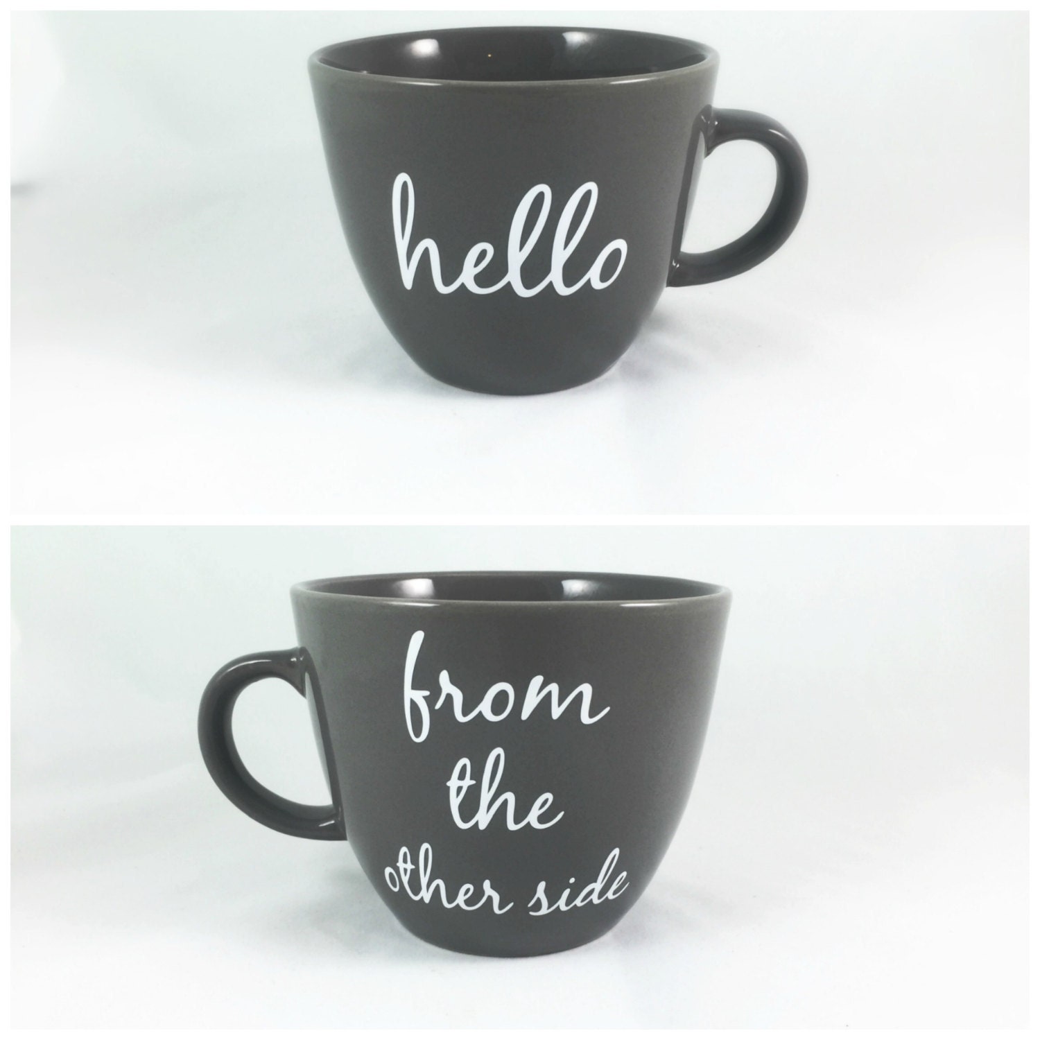 Vinyl Decal Coffee Mug Adele Hello from the by southerlycharm