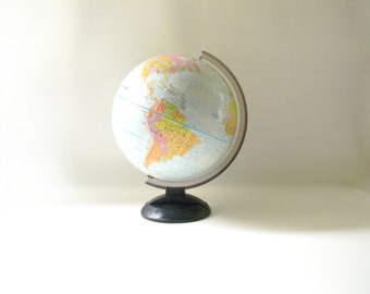 Vintage Replogle 12" Globe with Black Base