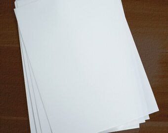Edible Frosting Sheets, Premium Quality for Cake Decorating, plain, 8.5"x11"