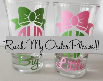 Rush Listing- for Shot glasses