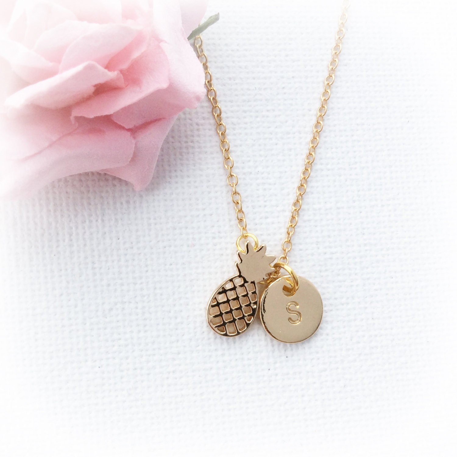 Gold pineapple Necklace pineapple necklace pineapple