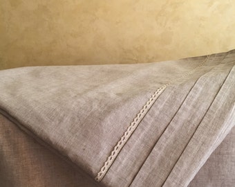 Duvet cover queen, duvet cover linen, duvet cover set, shabby chic, unique bedding, natural bedding, organic bedding, wedding gift