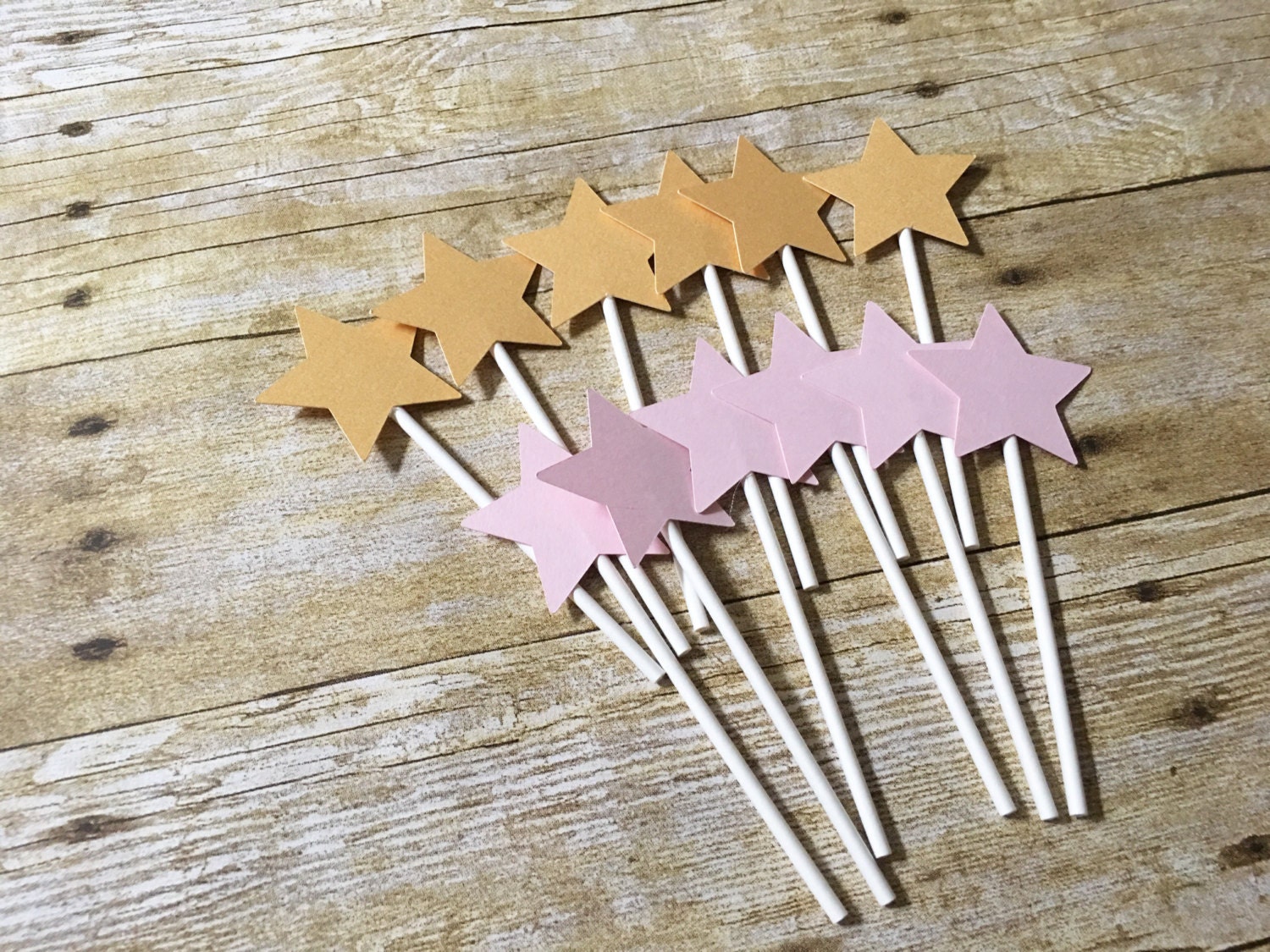 Star Cupcake Topper Star ToppersTwinkle Twinkle Little
