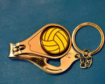 Water Polo Ball Nail Clippers/Bottle Opener/Keychain