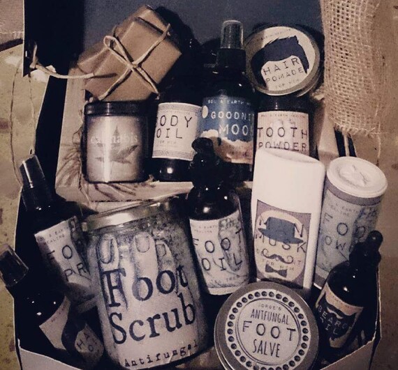 Men's Self Care Kit by SolAndEarthHealing on Etsy