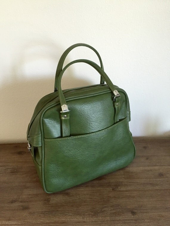 American Tourister Escort Green CarryOn Bag by Speckadoos on Etsy
