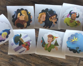 Peter Pan Stickers