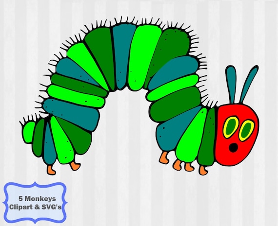 Download The Very Hungry Caterpillar SVG Very Hungry by 5MonkeysClipart