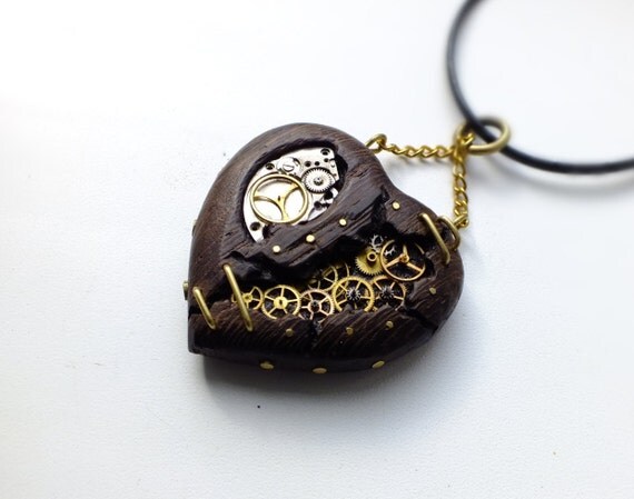 Steampunk heart "Mechanical heart" by WorkshopWelder steampunk buy now online