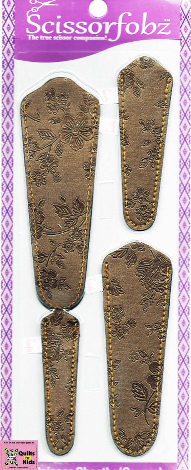 Scissor sheaths VALUE PACK4 sizes/pk Designer Cover