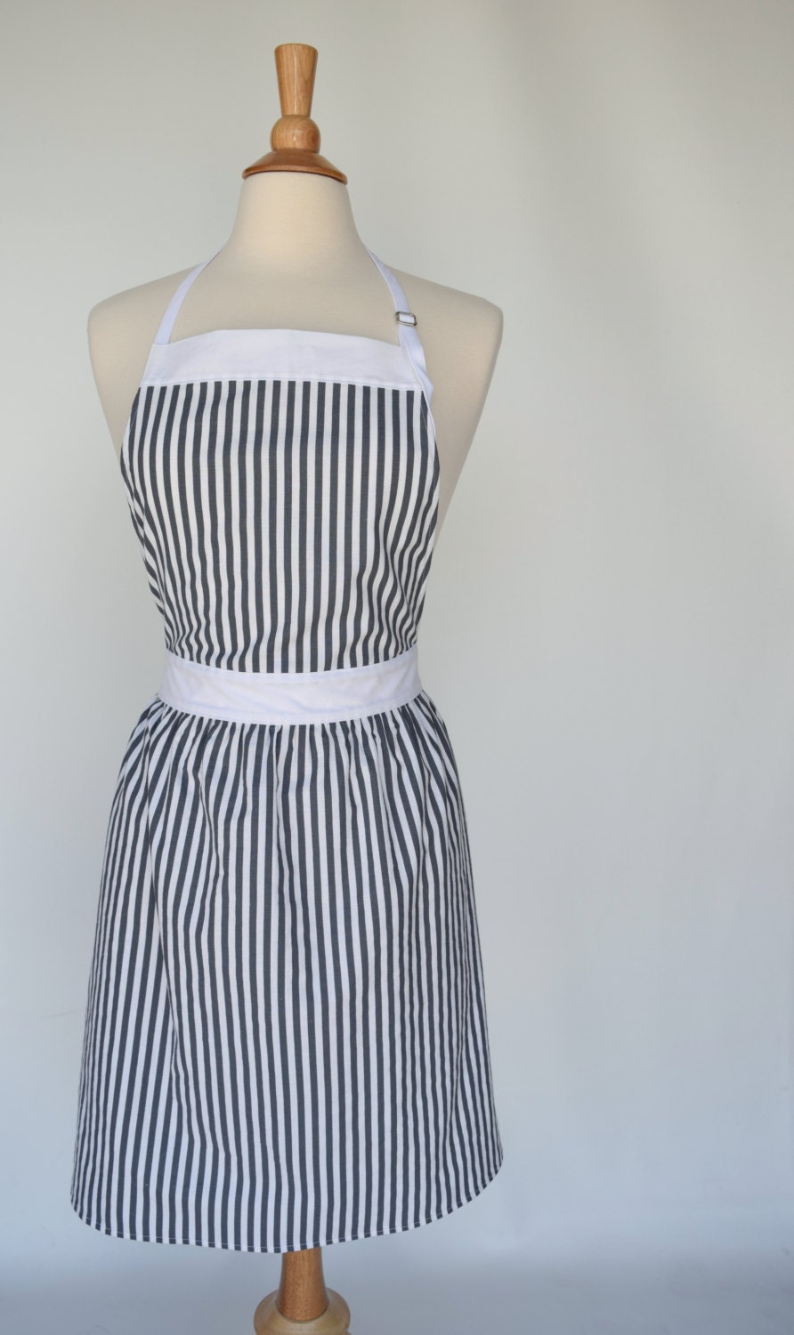 ON SALE Apron For Women Handmade Apron Striped Apron
