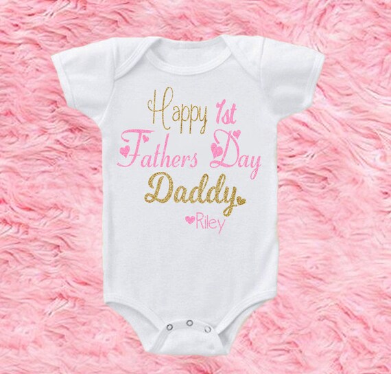 father's day matching shirt and onesie