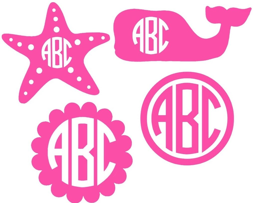 Girly Monogram Pack