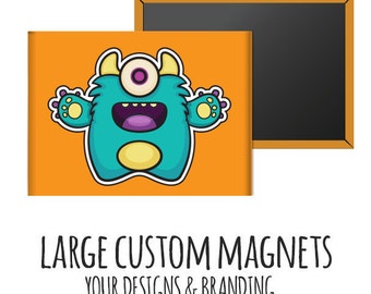 Custom Rectangle Magnets- Fridge Magnets, Large 2.5" x 3.5", save the date, favor magnet, promo magnet, logo magnet, wedding favor, fridge