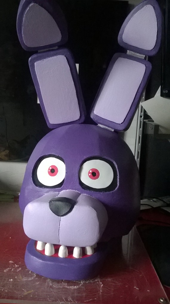 UPDATED Bonnie Head Cosplay Five Nights at Freddy's