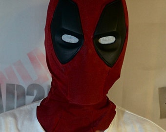 DEADPOOL MASK not textured fabric