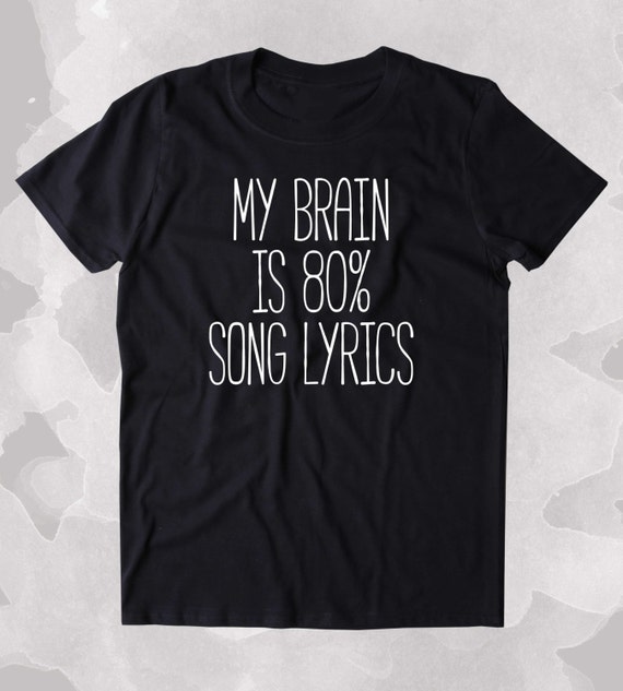 rap lyrics shirt