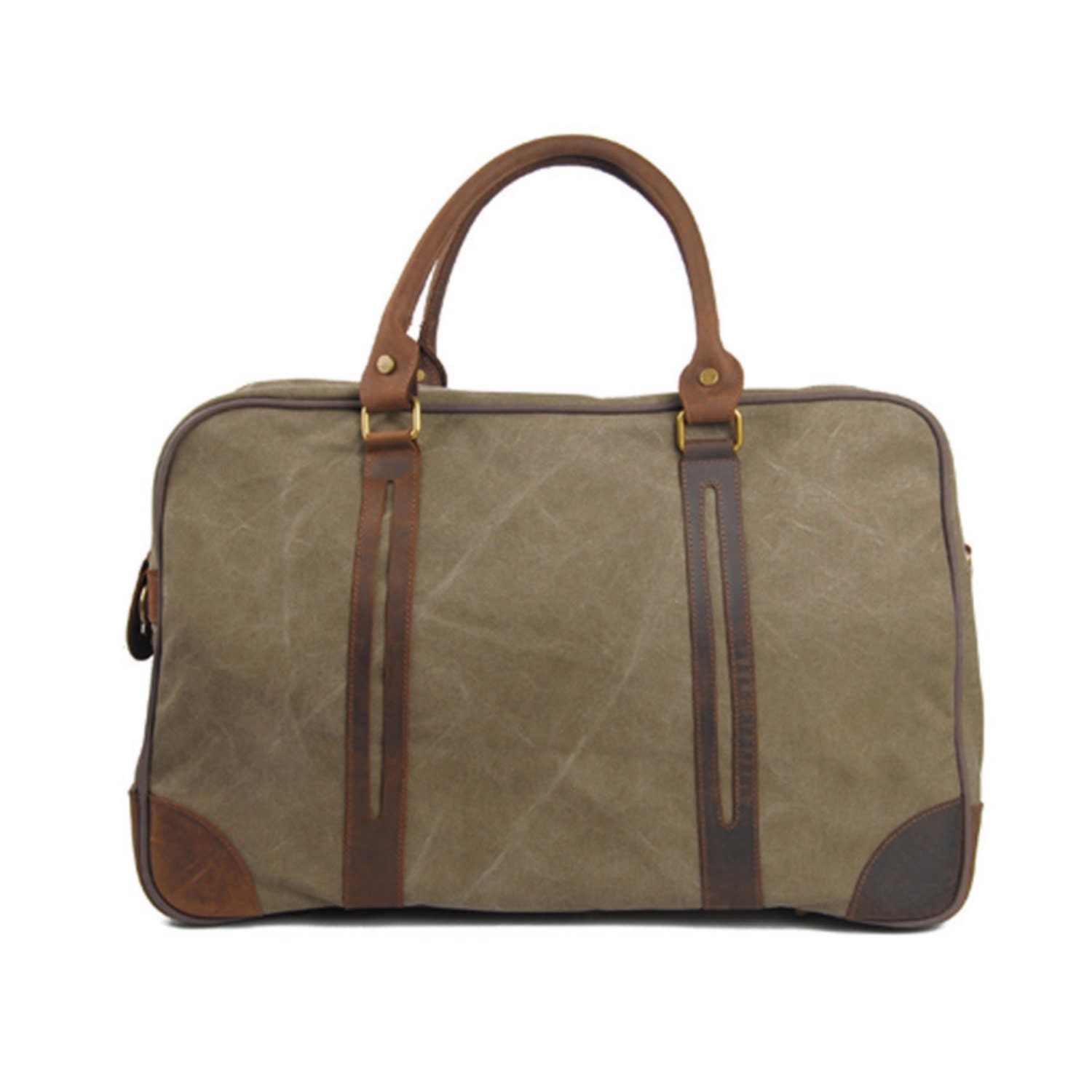 mens waxed canvas duffle bag