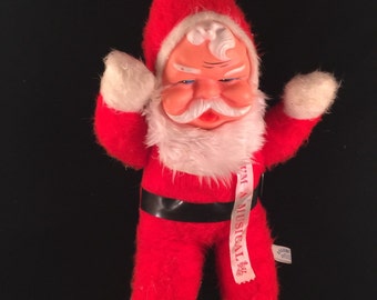 musical santa doll etsy musical santa doll etsy