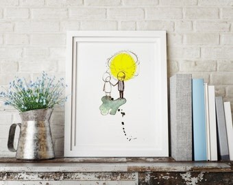 Love, Art for girls room, girls room decor, girls room art, art for kids room, girls wall art, art for girls, wall art for girls