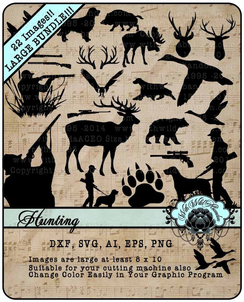 Download Hunting SVG Deer Hunt Svg Buck Head Cutting File Antler