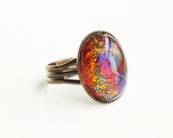 Retro Bunter Opal Ring main image 1