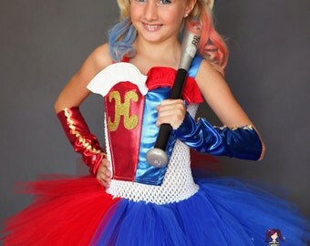 Harley Quinn inspired costume from Suicide Squad