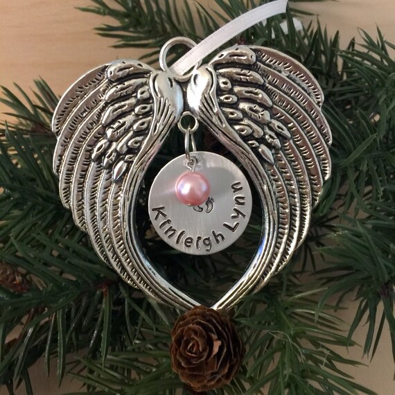 Memorial Baby Ornament Miscarriage Ornament by SoulCysterCreations