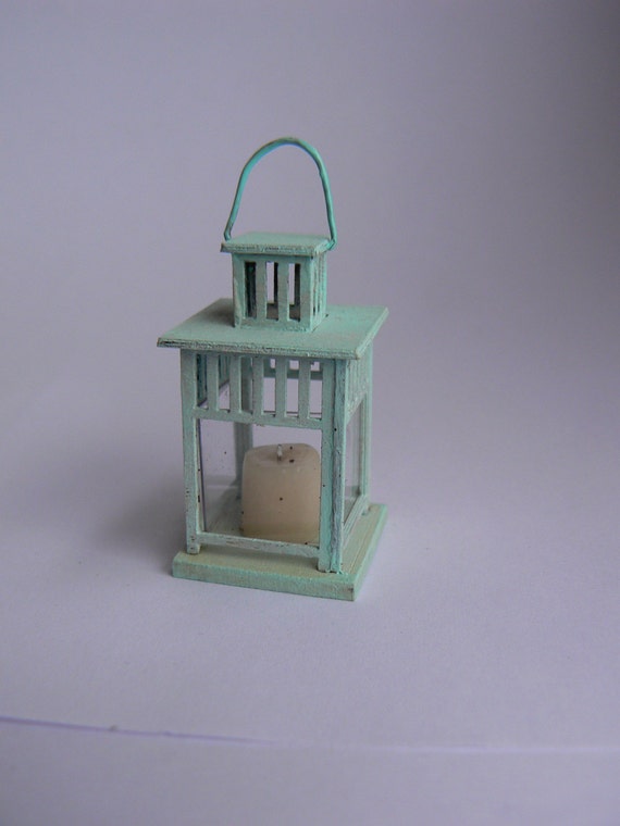 Lantern for dollhouse miniatures 112 scale