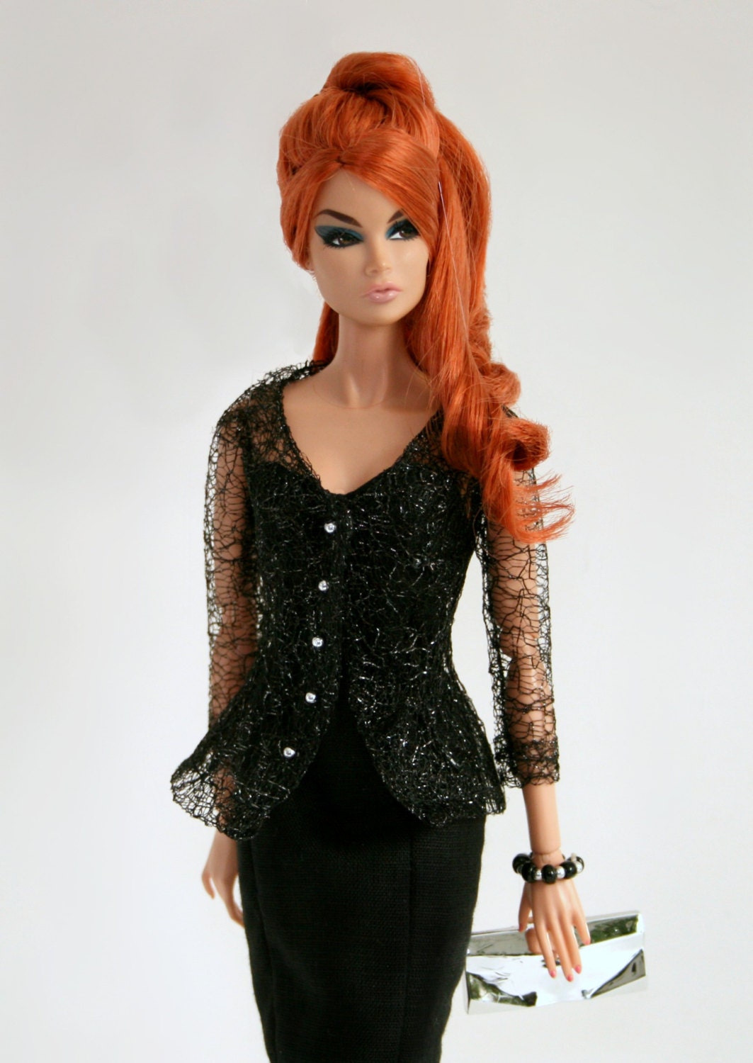 Jacket And Dress For Barbie Silkstone Fashion Royalty Dolls